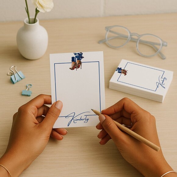 Reseller Supply: Fashionista Customer Thank You Cards - Blank Inserts - Picture 4 of 5